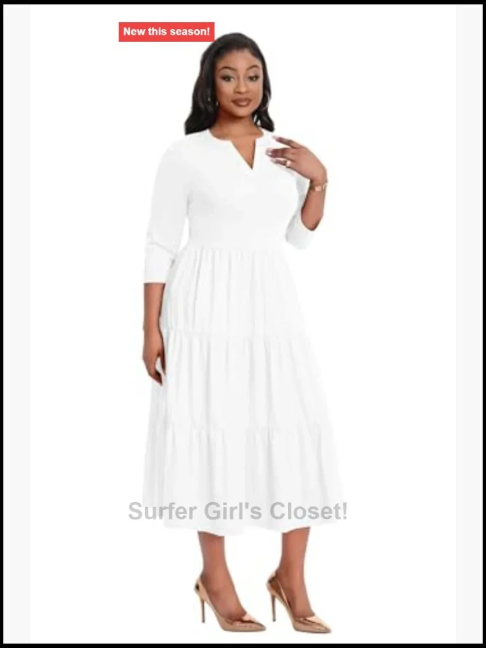 N/A flowy maxi